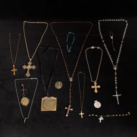 Group of Religious Motif Jewelry