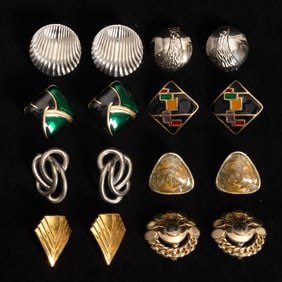 Group of Costume Earrings