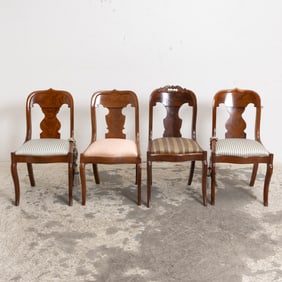 Assembled Group of Four Classical Side Chairs