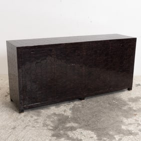 Hexagonal Veneer Sideboard
