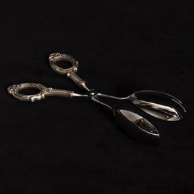 Sterling Handled Tongs
