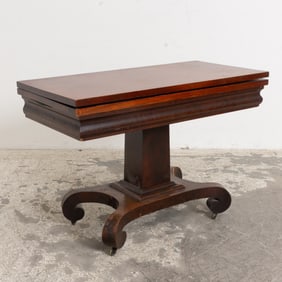 Georgian Mahogany Fold Over Table