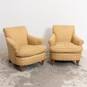 Pair of Upholstered Armchairs