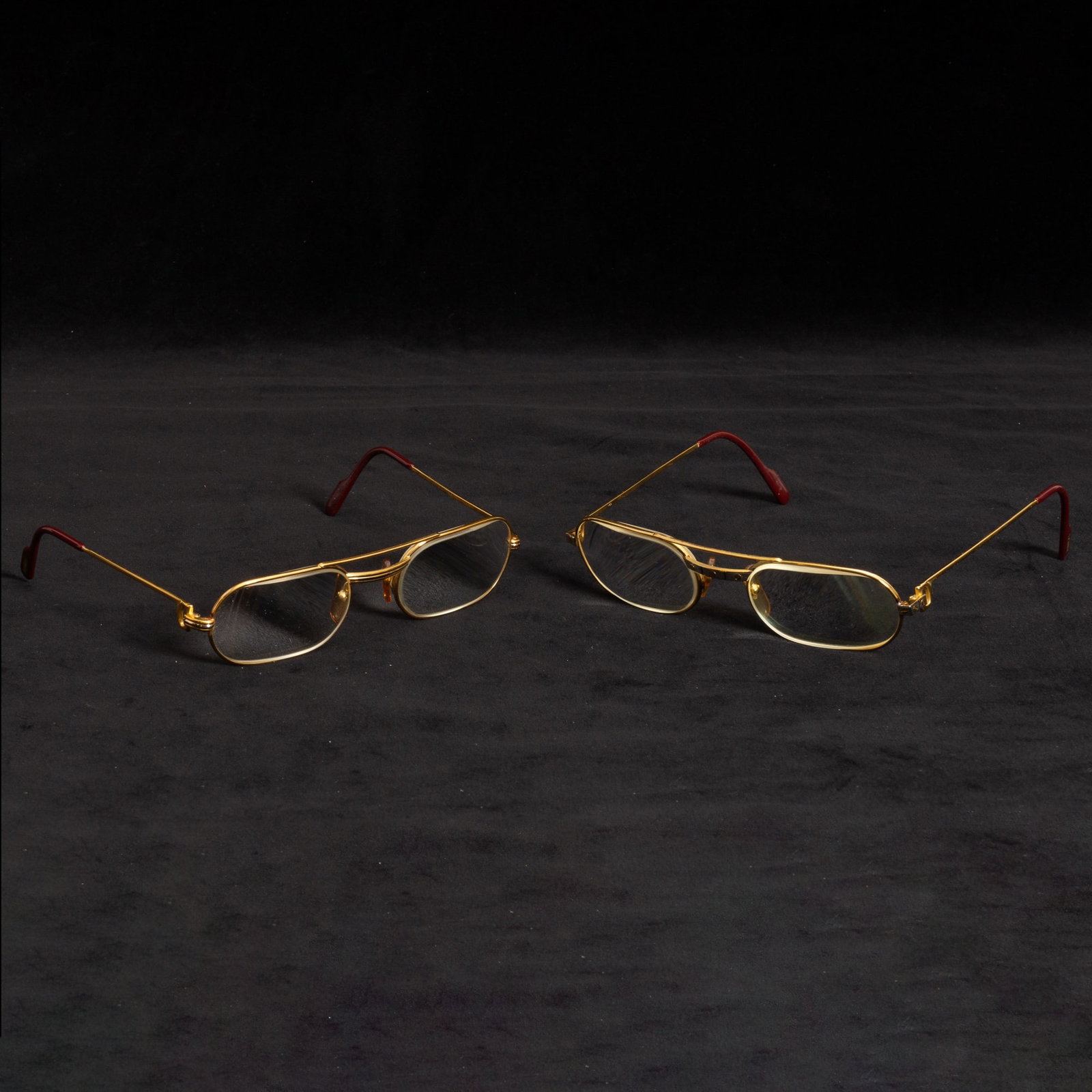 Two Pairs of Cartier 'Santos' Oval Eyeglasses (1 of 13)