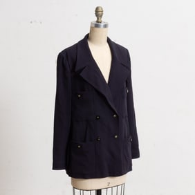 Chanel Ladies Dark Navy Blazer