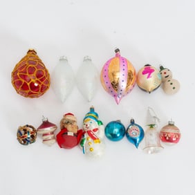 Assorted Group of Tree Ornaments