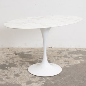 Sarin Style Marble Top Tulip Table