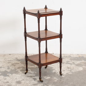 Victorian Mahogany Étagère
