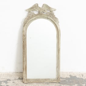 Federal Style White Painted Mirror