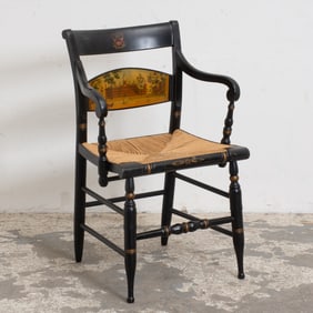 Princeton University Painted Wood Armchair