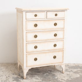 Merimann Weeks Painted Wood Chest of Drawers