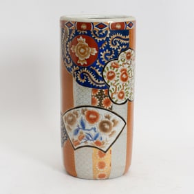 Japanese Style Porcelain Umbrella Stand
