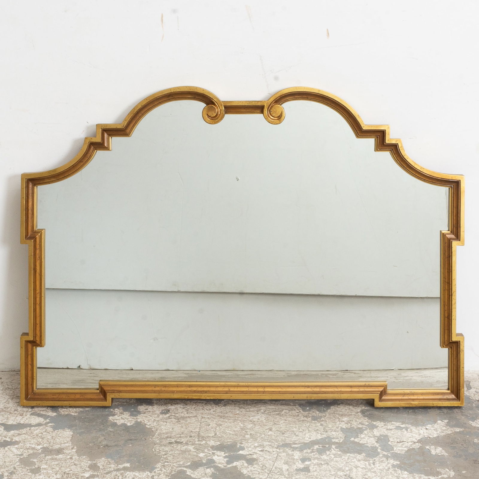 Hollywood Regency Style Gilt Frame Mirror (1 of 3)