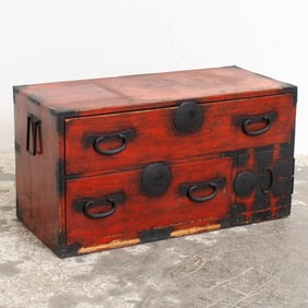 Asian Style Red Chest
