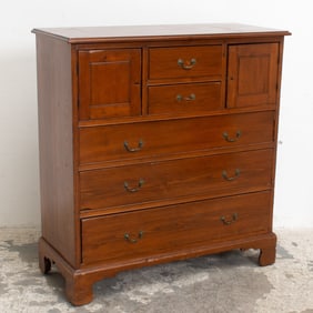 Chippendale Pine Chest of Drawers