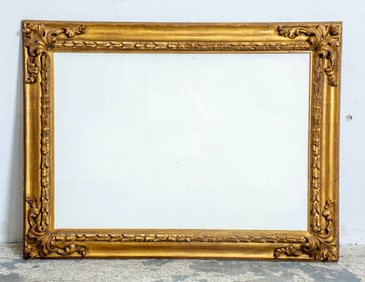 Gilt Carved Wood Frame Mirror