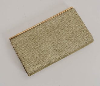 Jimmy Choo Silver Evening Clutch