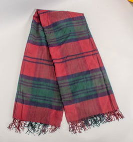 Catherine Capriotti Tartan Shawl