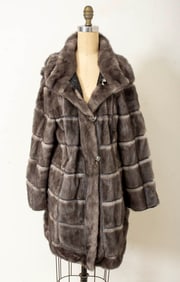 Andrea Landi "LaCompel" Reversable Mink Coat