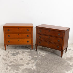 Pair of Georgian Style Bedside Chests