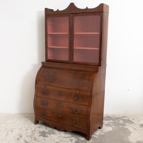 Dutch Mahogany Secretary Cabinet