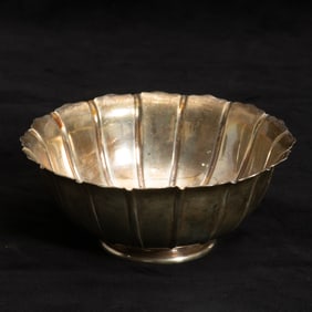 English Silver Bowl