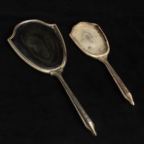 Sterling Hand Mirror;
