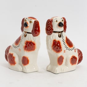 Pair of Staffordshire Dogs