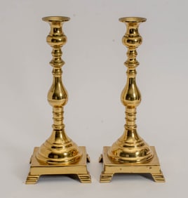 Pair of Brass Candlesticks