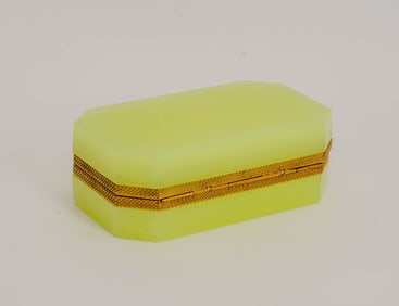 Green Murano Glass Box