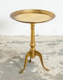 Modern Brass Side Table