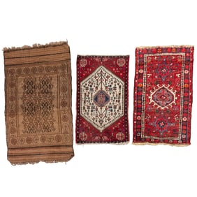 Three Assorted Scatter Rugs