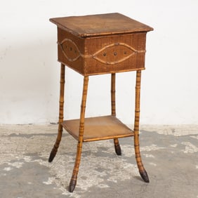 Bamboo Sewing Table
