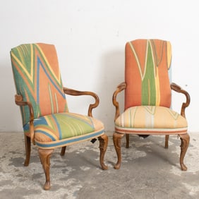Pair of Shepard's Crook Armchairs