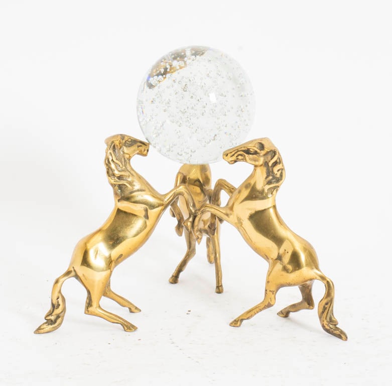 Brass Horse-Form Stand (1 of 7)