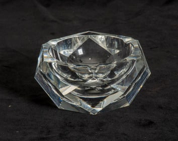 Val St. Lambert Glass Ashtray