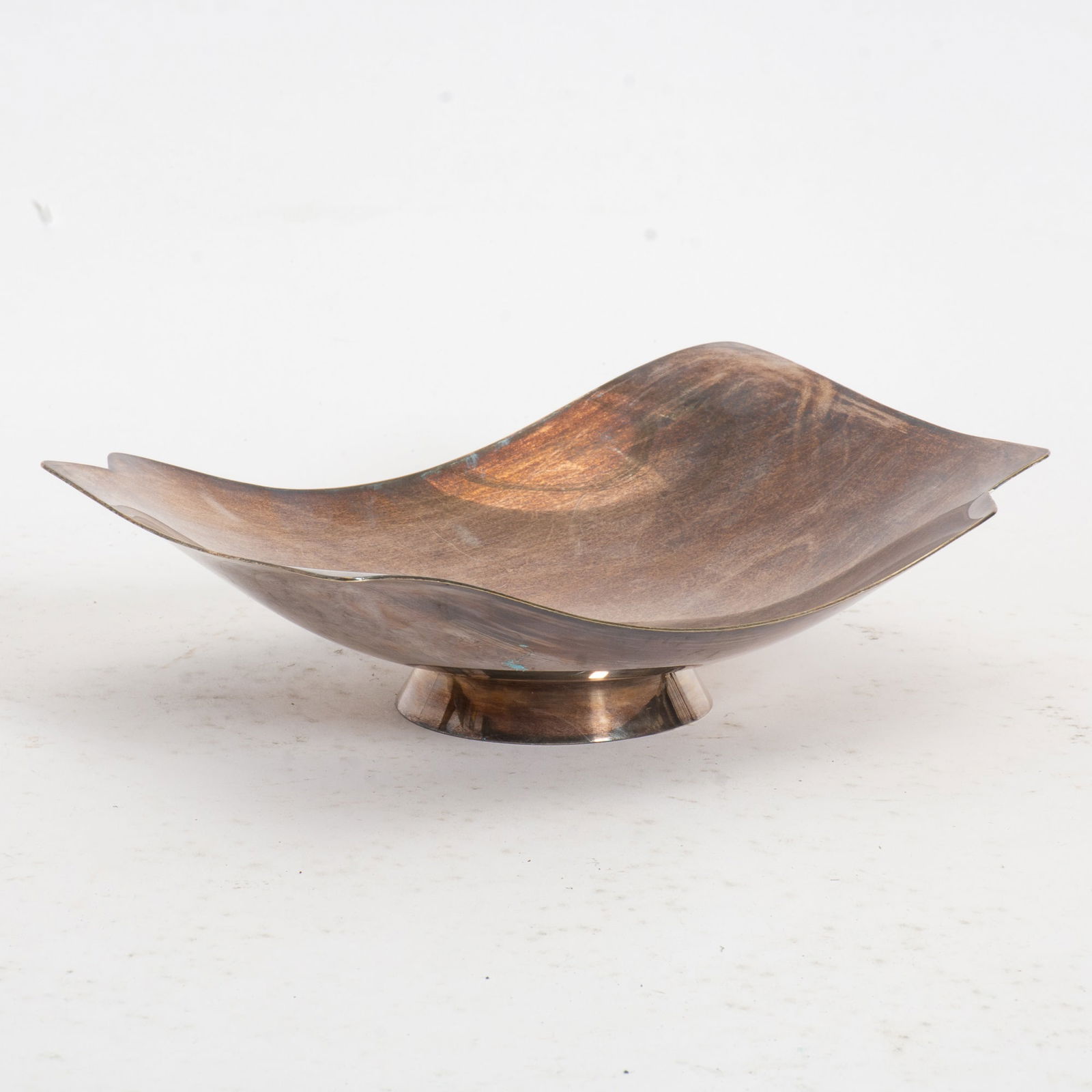 Sliver Plate Rectangular Footed Bowl (1 of 4)