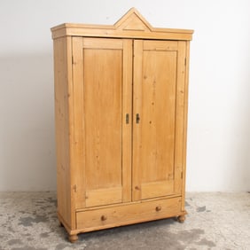 Continental Scrubbed Pine Armoire