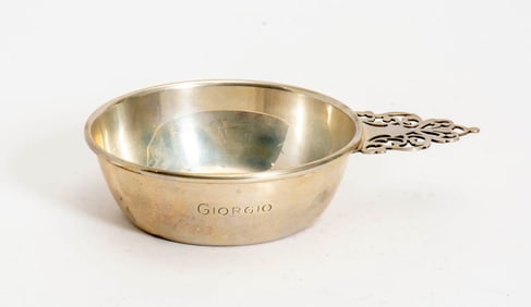 Cartier Sterling Porringer