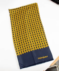 Yves Saint Laurent Silk Scarf