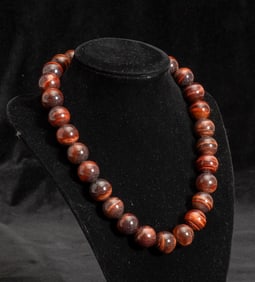 Tigers Eye Beaded Chocker