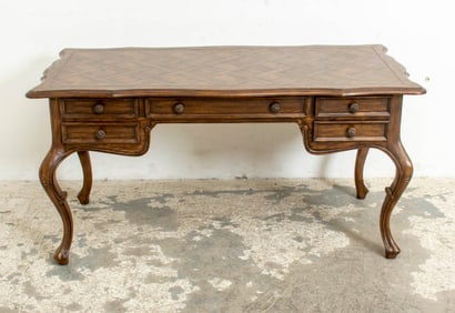 Louis XV Style Walnut Desk