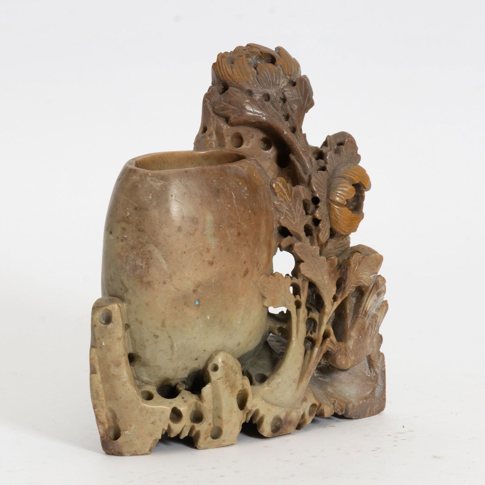 Chinese Soapstone Vase (1 of 3)