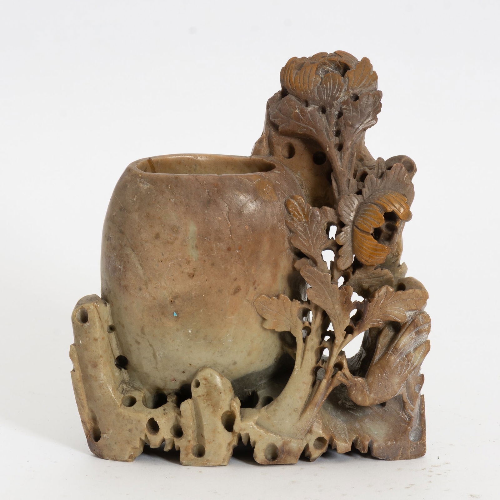 Chinese Soapstone Vase - 2