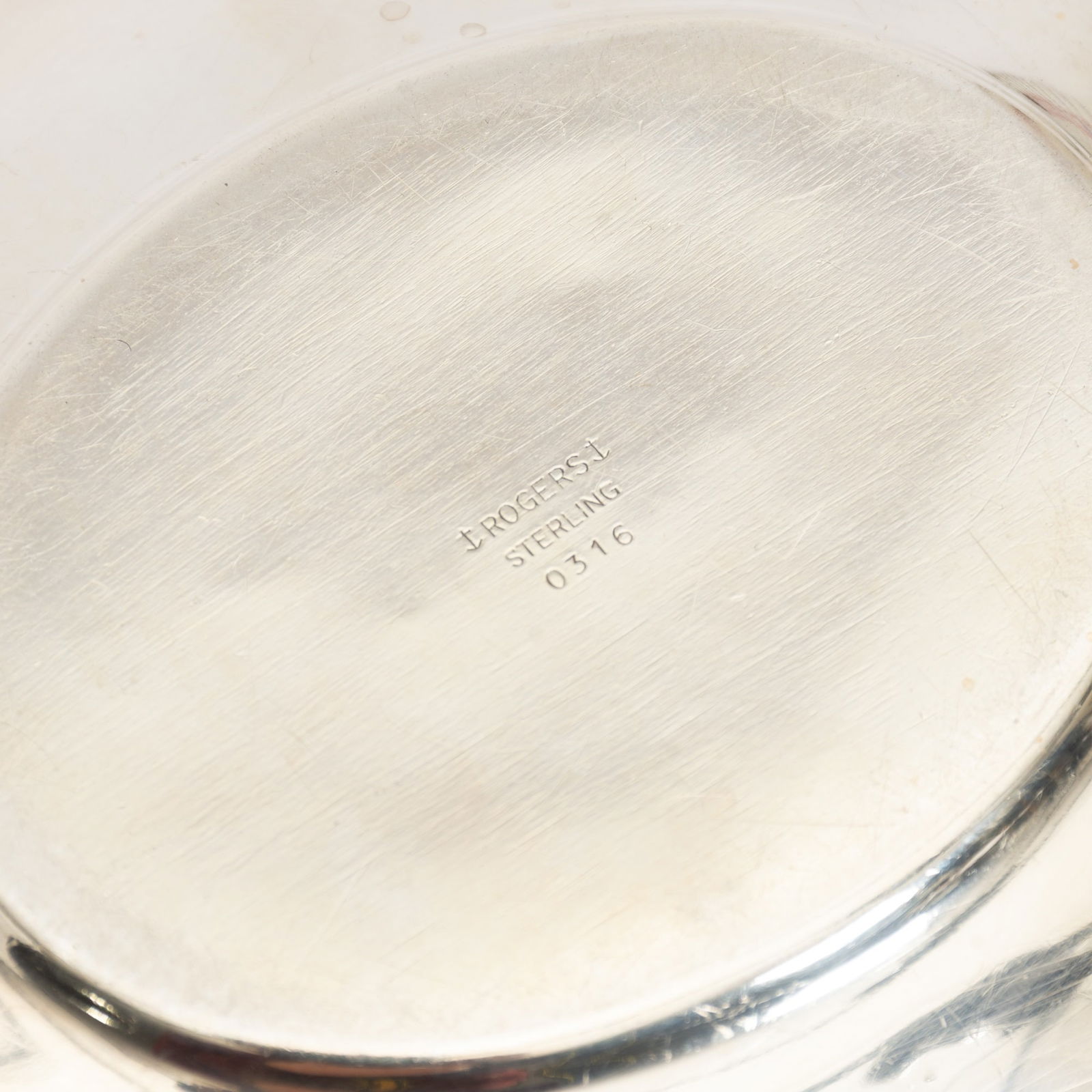 Sterling Oval Tray - 4