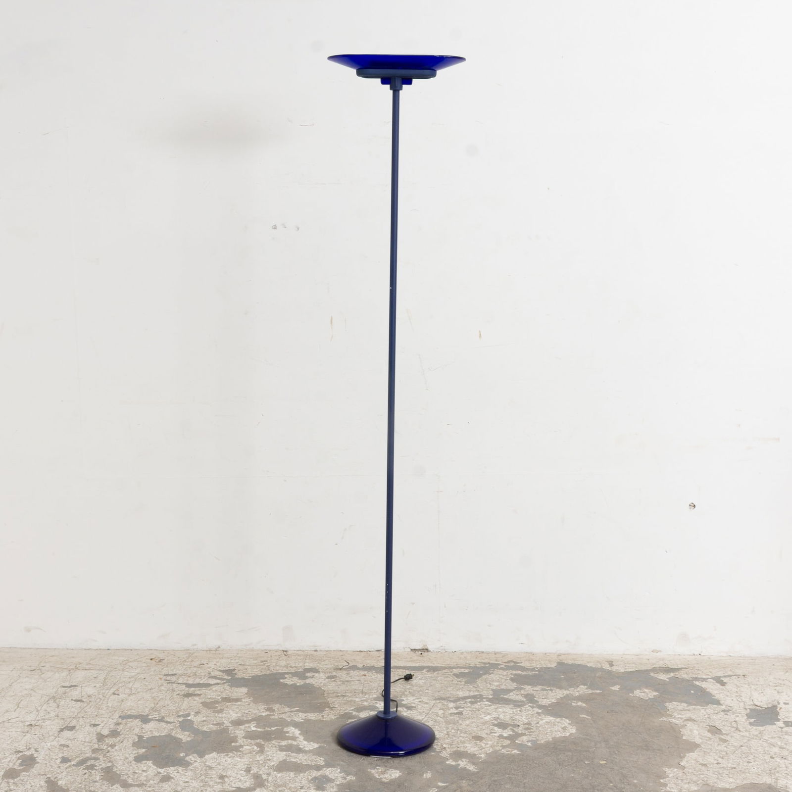 Blue Torchere Floor Lamp - 4