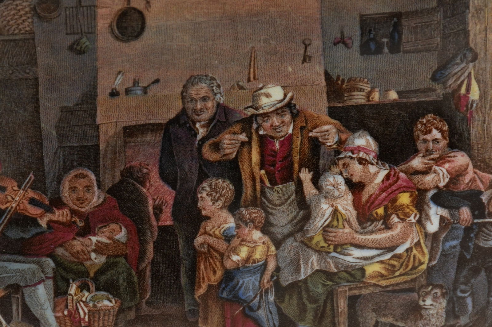 Two Framed Ceramic Oval Plates - 3