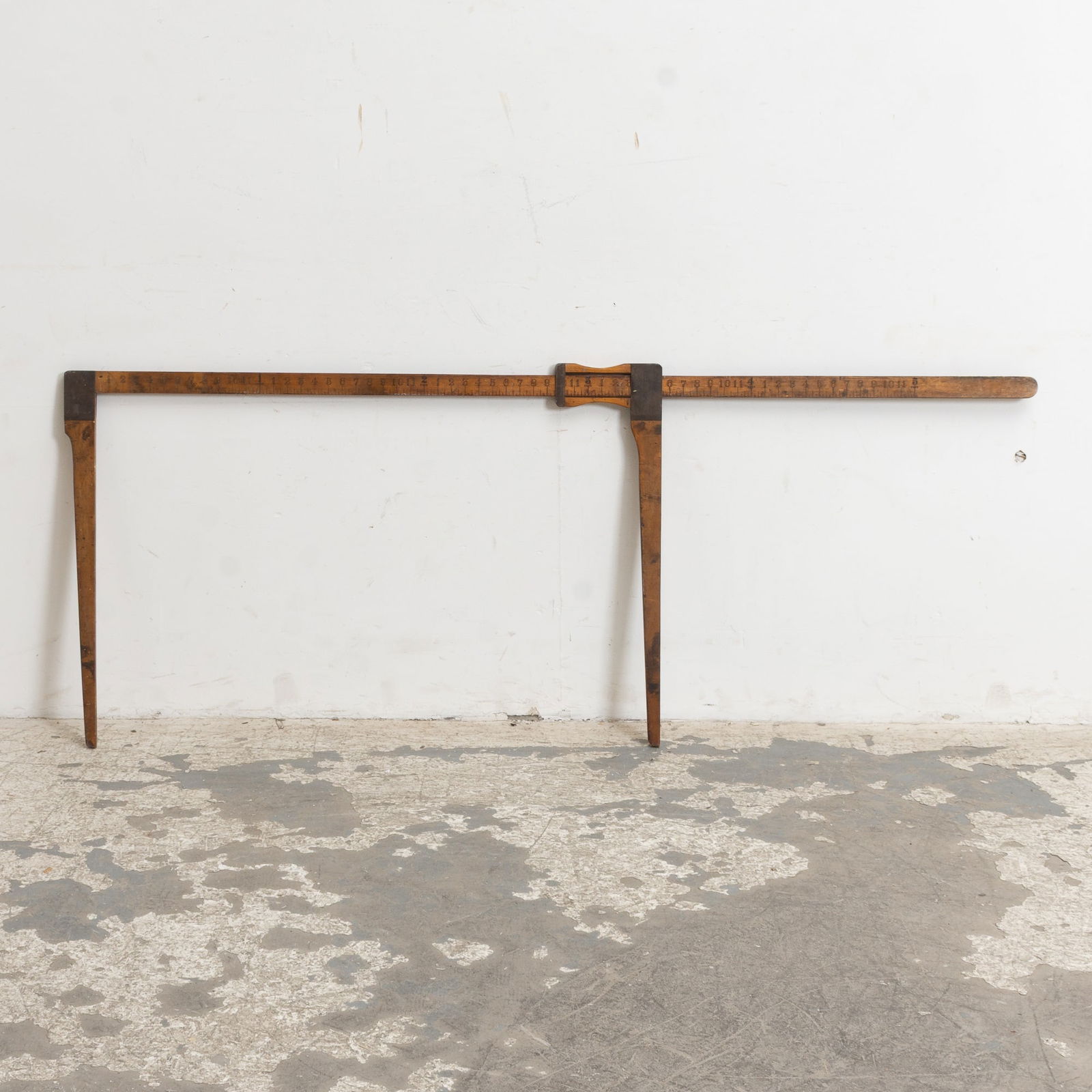 Log Measuring Caliper: Aghajanian Bros & Co. (73 5/8" l x 23 1/2" d)