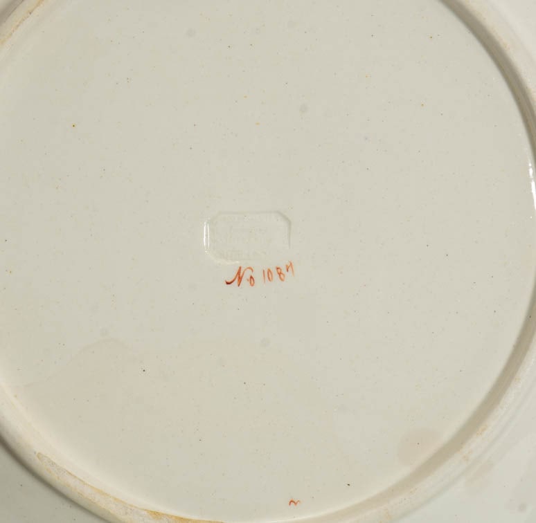 Set of Thirteen Leaf Pattern Plates - 3