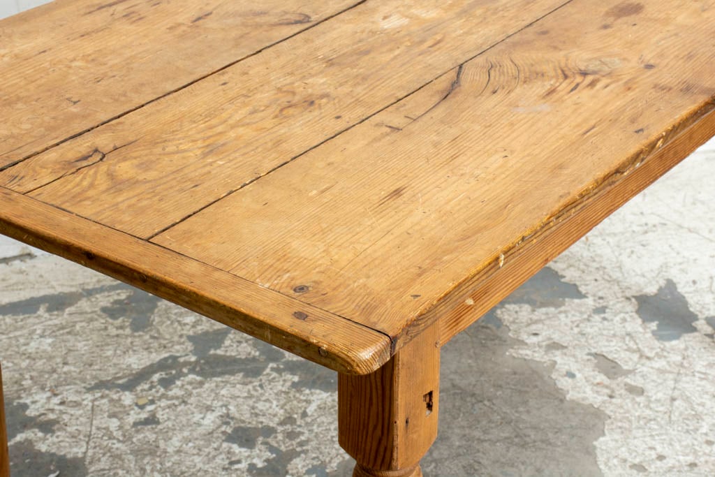 Farmhouse Style Pine Table - 3